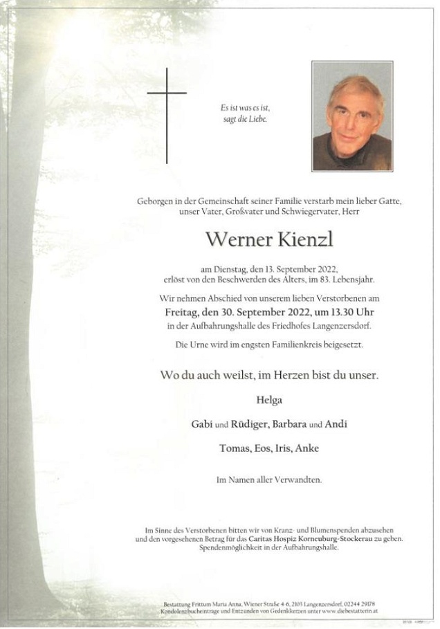 Werner Kienzl