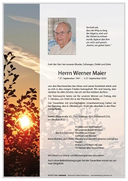 Werner Maier
