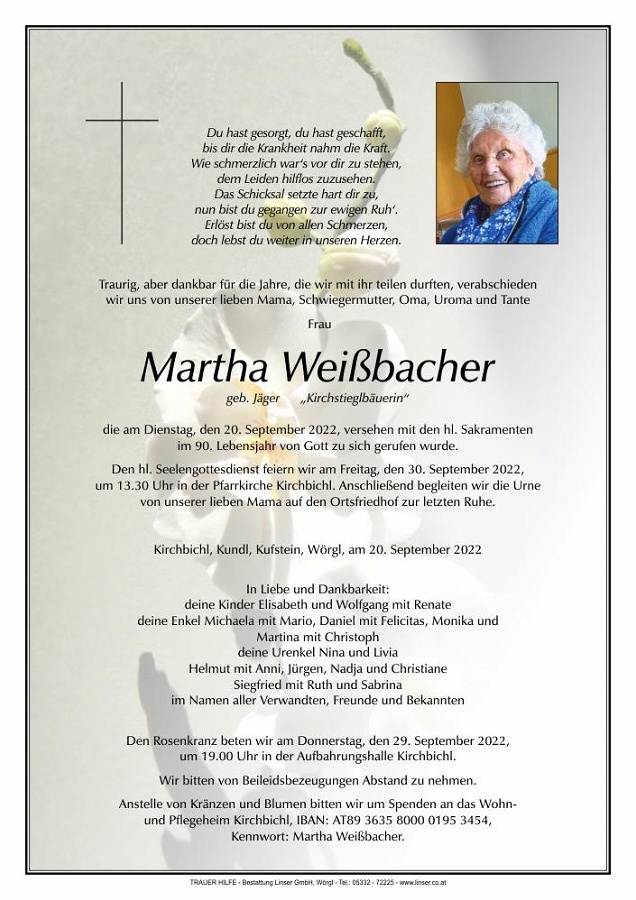 Martha Weißbacher